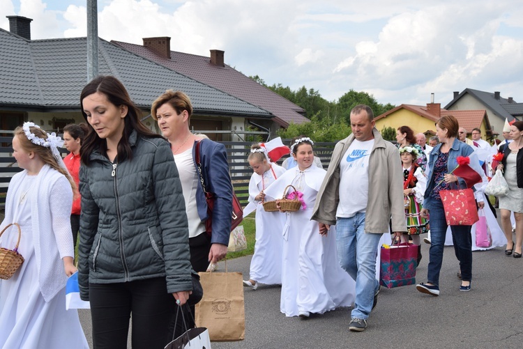 Powitanie ikony MB Częstochowskiej w Bobrownikach