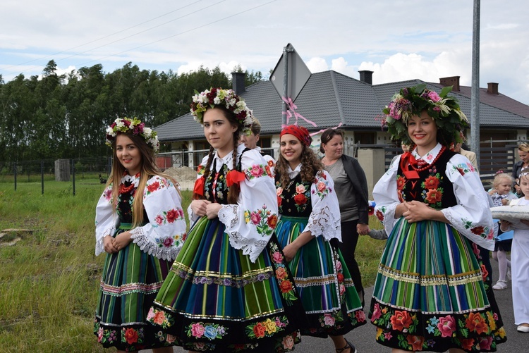 Powitanie ikony MB Częstochowskiej w Bobrownikach