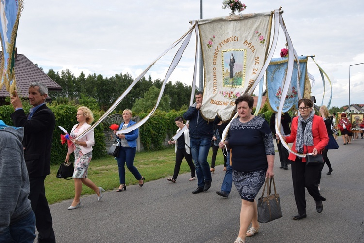 Powitanie ikony MB Częstochowskiej w Bobrownikach