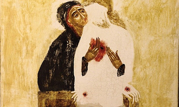 Paulina Krajewska  stworzyła własną formę artystycznego obrazu.