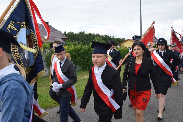 Powitanie ikony MB Częstochowskiej w Bobrownikach