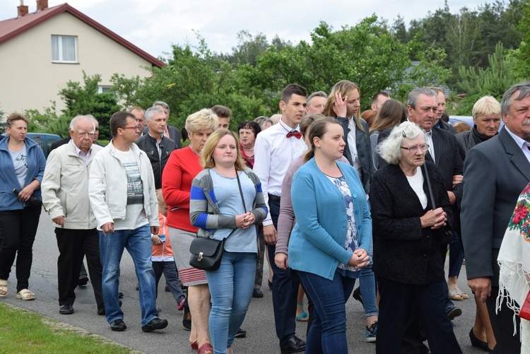 Powitanie ikony MB Częstochowskiej w Bobrownikach