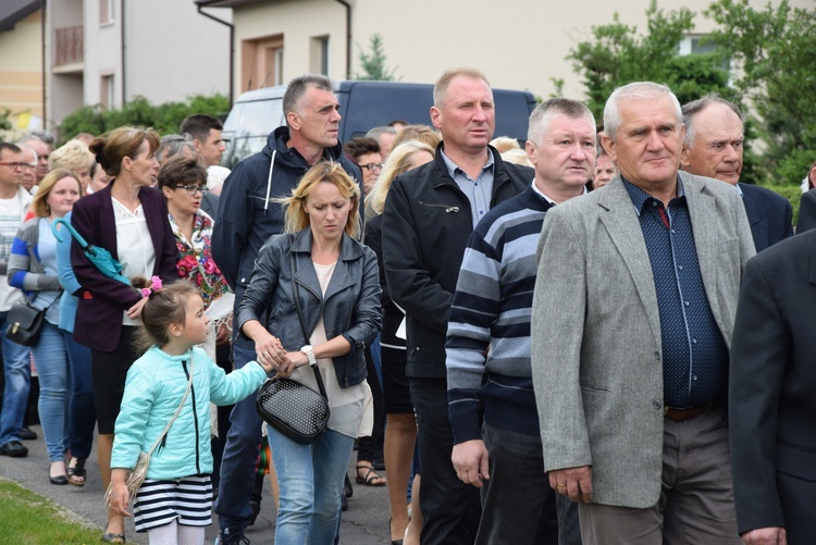 Powitanie ikony MB Częstochowskiej w Bobrownikach