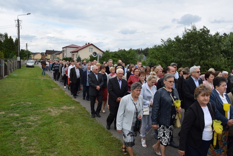 Powitanie ikony MB Częstochowskiej w Bobrownikach