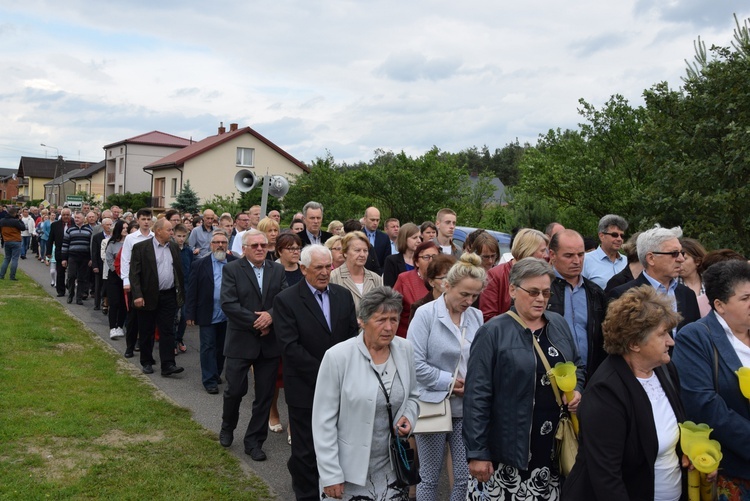 Powitanie ikony MB Częstochowskiej w Bobrownikach