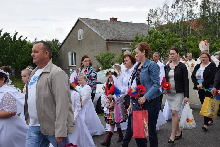 Powitanie ikony MB Częstochowskiej w Bobrownikach