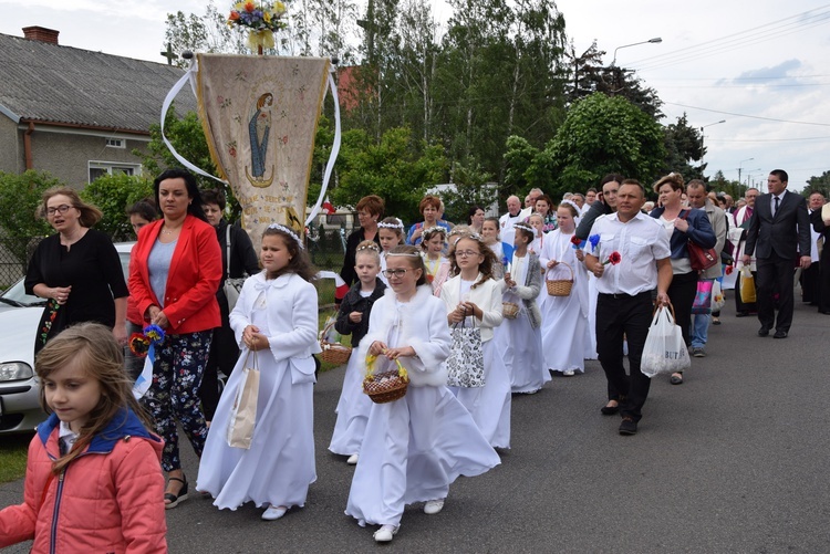 Powitanie ikony MB Częstochowskiej w Bobrownikach