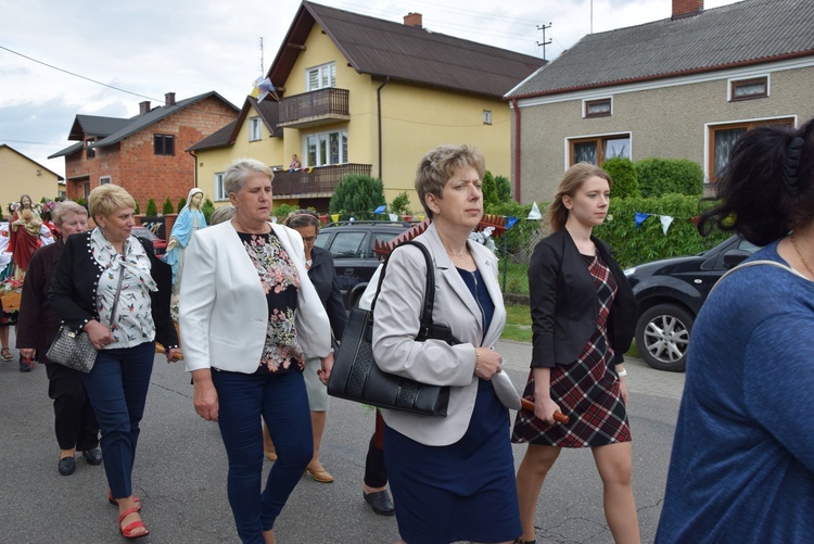 Powitanie ikony MB Częstochowskiej w Bobrownikach