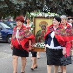 Powitanie ikony MB Częstochowskiej w Bobrownikach