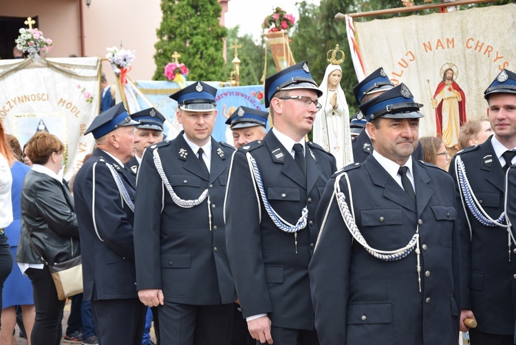 Powitanie ikony MB Częstochowskiej w Bobrownikach