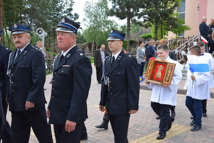 Powitanie ikony MB Częstochowskiej w Bobrownikach