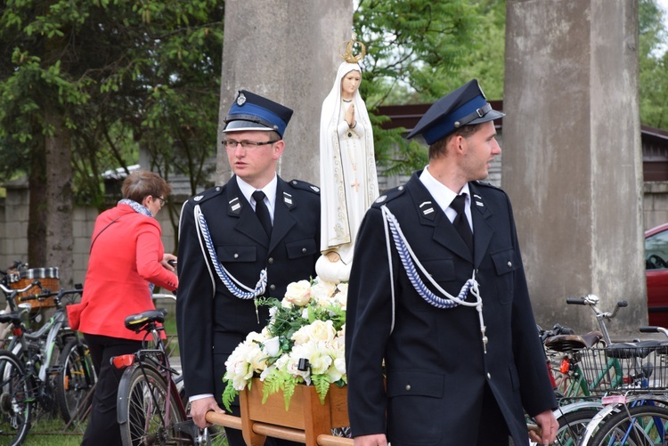 Powitanie ikony MB Częstochowskiej w Bobrownikach