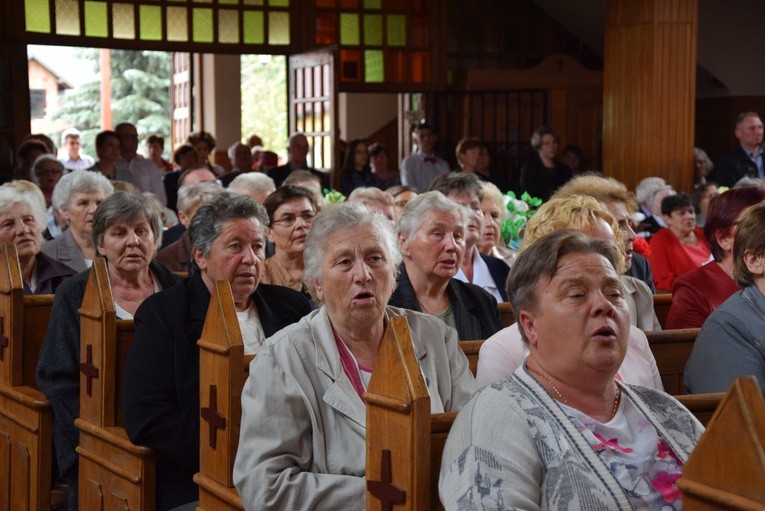 Powitanie ikony MB Częstochowskiej w Bobrownikach