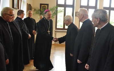Spotkanie w domu biskupów tarnowskich