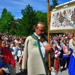 Najświętszy sakrament na Krupówkach