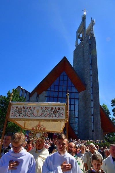 Najświętszy sakrament na Krupówkach