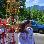 Najświętszy sakrament na Krupówkach