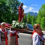 Najświętszy sakrament na Krupówkach