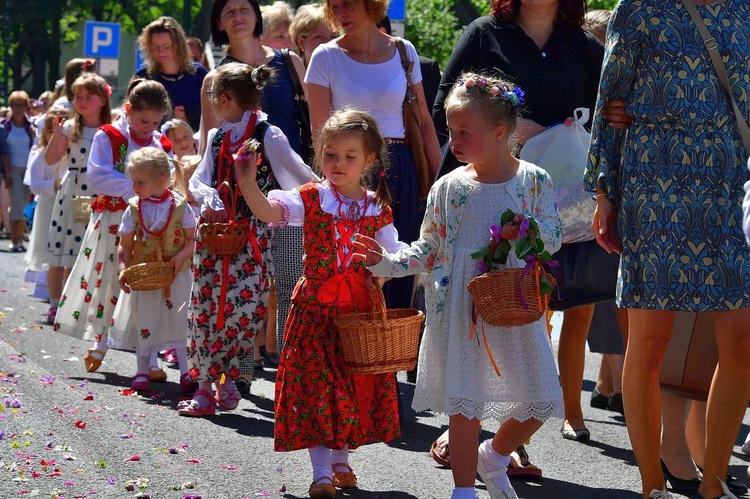 Najświętszy sakrament na Krupówkach