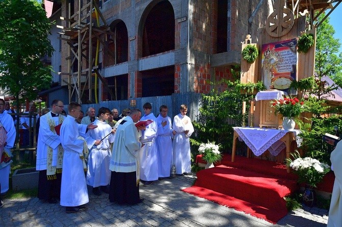 Najświętszy sakrament na Krupówkach