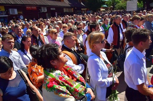 Najświętszy sakrament na Krupówkach
