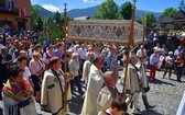 Najświętszy sakrament na Krupówkach