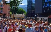 Najświętszy sakrament na Krupówkach