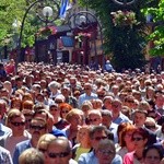 Najświętszy sakrament na Krupówkach