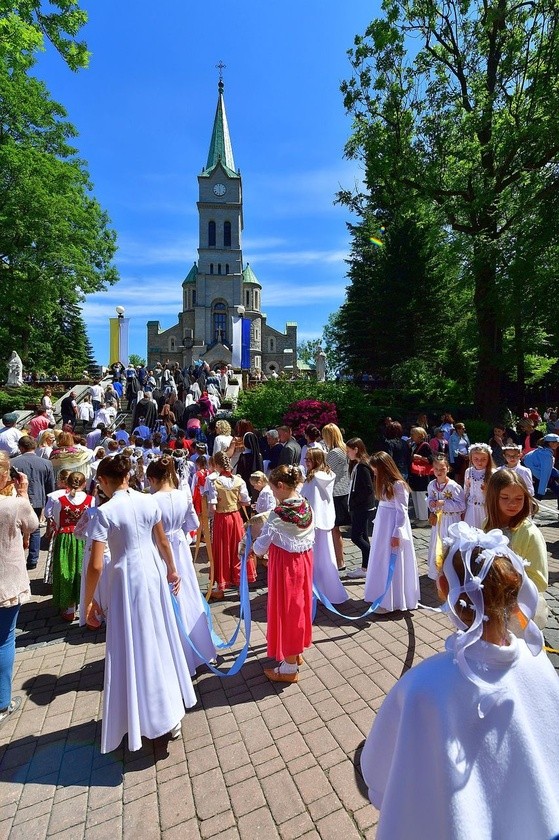 Najświętszy sakrament na Krupówkach