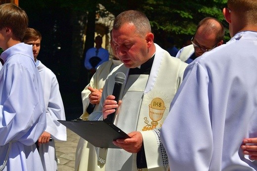 Najświętszy sakrament na Krupówkach