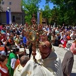 Najświętszy sakrament na Krupówkach