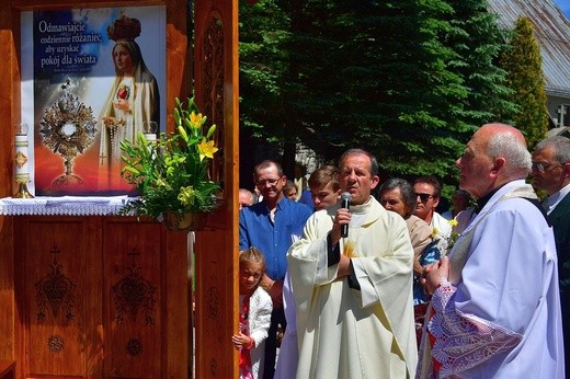 Najświętszy sakrament na Krupówkach