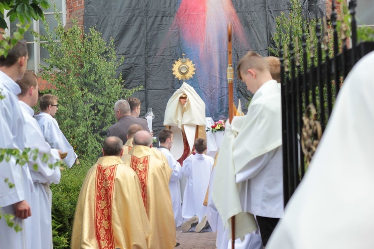 Procesja Bożego Ciała w Koszalinie