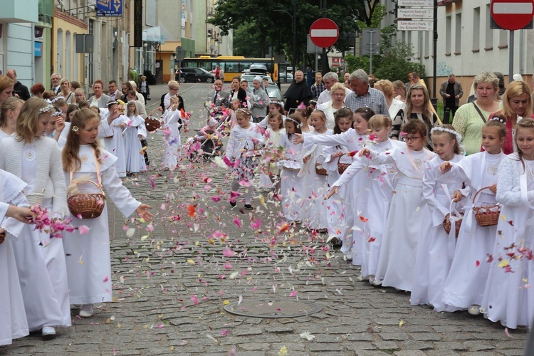 Procesja Bożego Ciała w Koszalinie