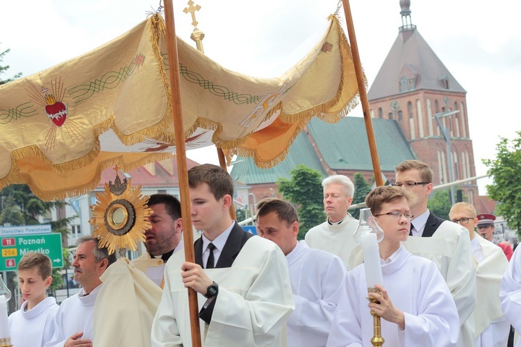 Procesja Bożego Ciała w Koszalinie