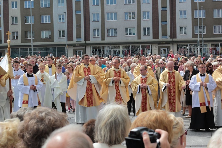 Procesja Bożego Ciała w Koszalinie