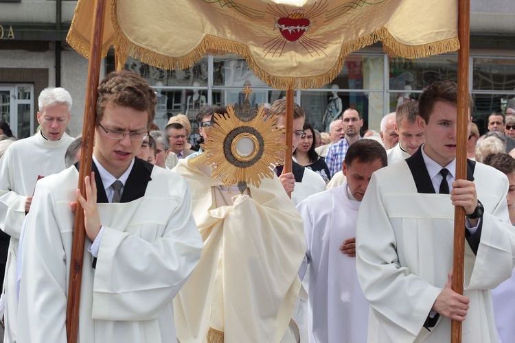 Procesja Bożego Ciała w Koszalinie