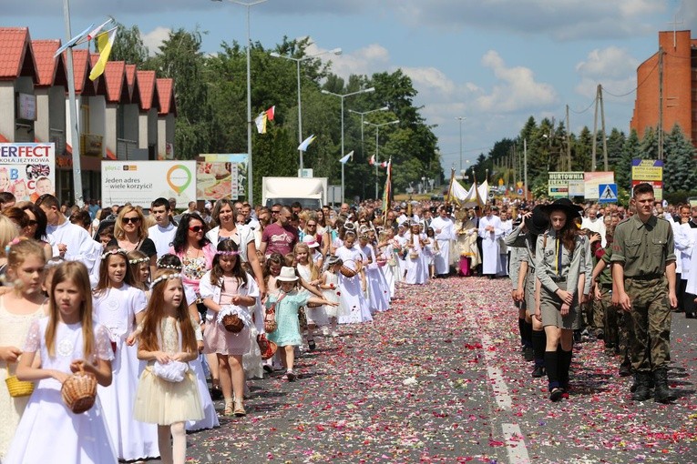 Procesja Bożego Ciała w Sandomierzu cz. I
