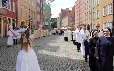 Uroczystość Bożego Ciała w Gdańsku