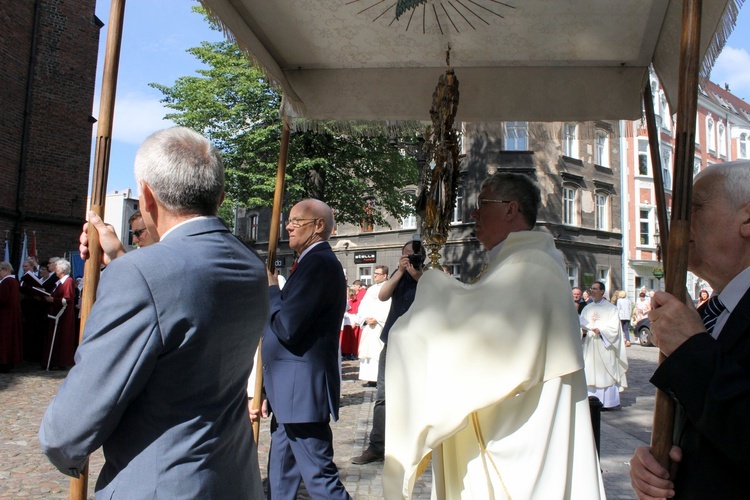 Procesja Bożego Ciała w Gliwicach  