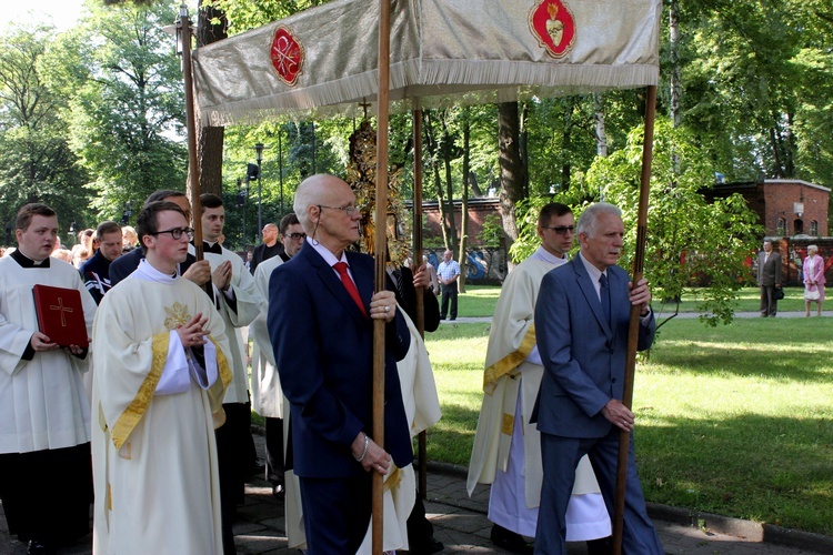 Procesja Bożego Ciała w Gliwicach  