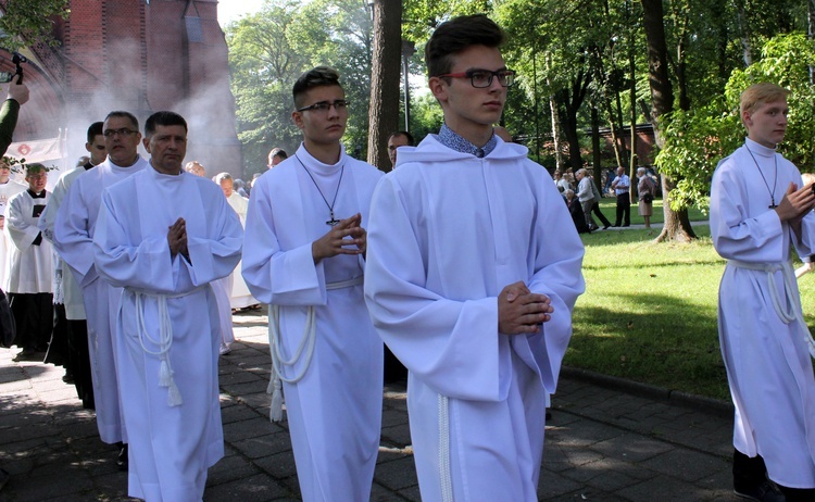 Procesja Bożego Ciała w Gliwicach  