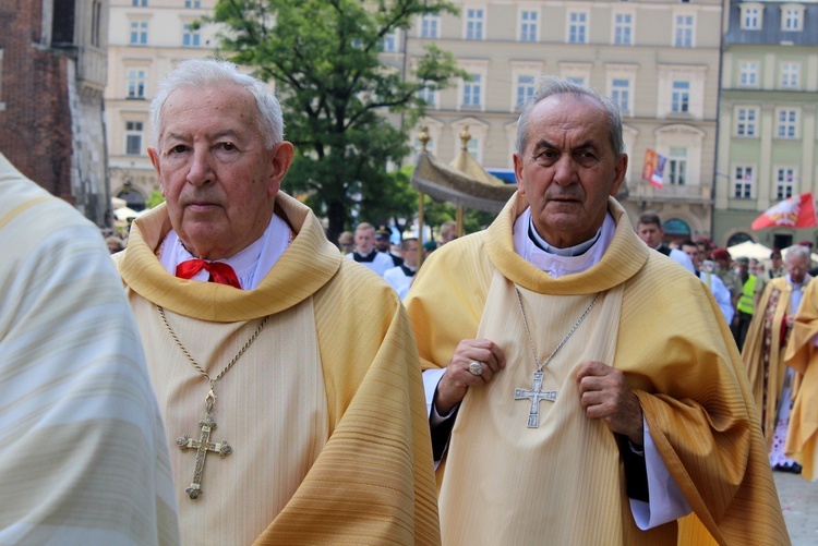 Boże Ciało na Rynku Głównym