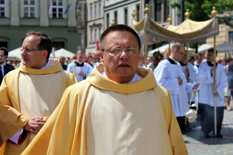 Boże Ciało na Rynku Głównym