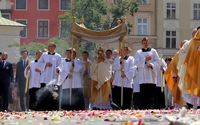 Boże Ciało na Rynku Głównym