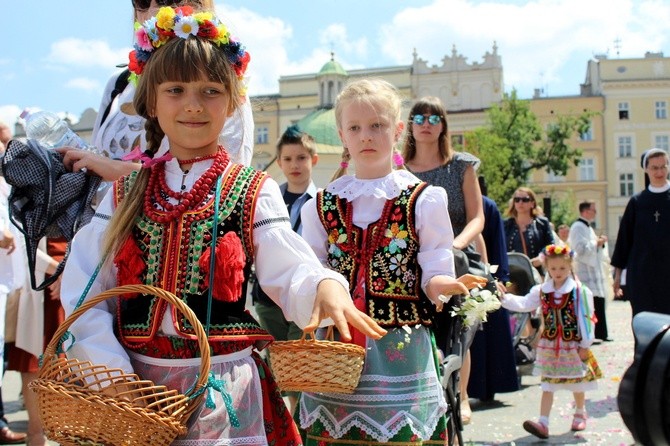 Boże Ciało na Rynku Głównym