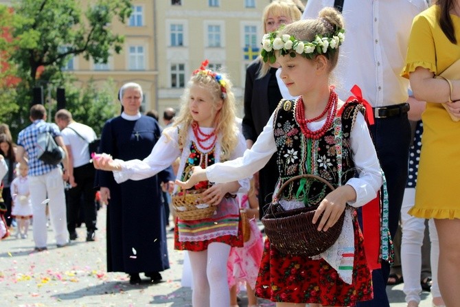 Boże Ciało na Rynku Głównym