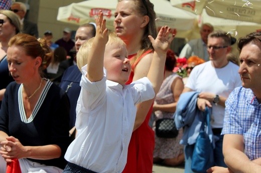 Boże Ciało na Rynku Głównym