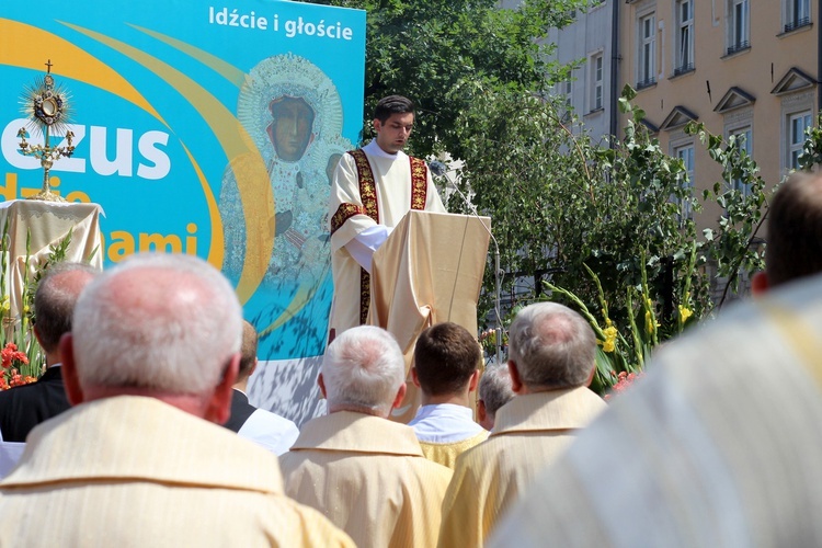 Boże Ciało na Rynku Głównym