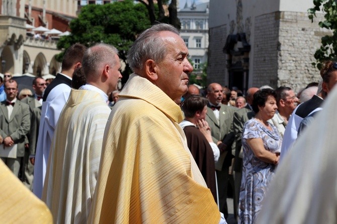 Boże Ciało na Rynku Głównym